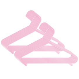 Bieco Children's Coat Hangers, Plain Colours, Packs of 8/16/32