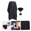 Outanaya 1 Set Professional Hair Cutting Cape with Closure Neck