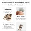 ENERGY ENERGY Foundation Brushes Set Professional Under Eye Concealer Brushes