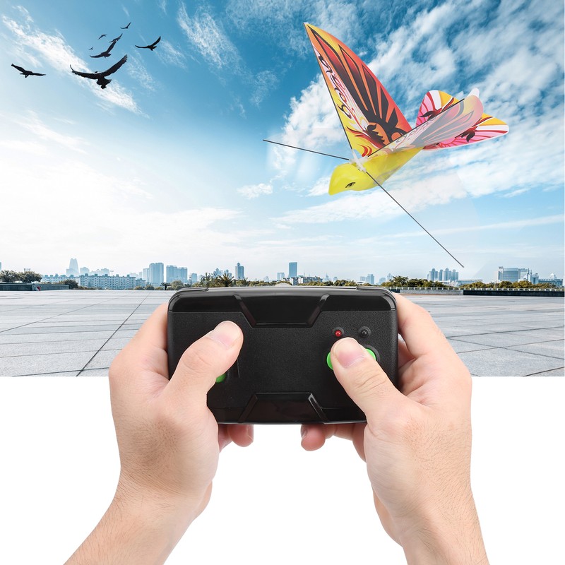RC Flying Bird Toy Highly Simulation 2.4GHz Remote Control EBird