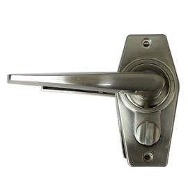 Kawaguchi Giken Home Lever Lock, Color: Nickel, HL-4N 表示錠 BS60