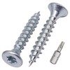 SKIR'CO (Pack of 300) 4.0 x 25mm Galvanised Steel Wood