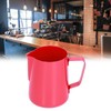 600ml Stainless Steel Frothing Pitcher Milk Coffee Frothing Jug with