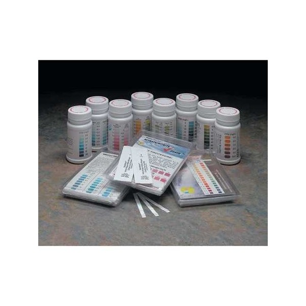 Test Strips, Total Chlorine, 0-80ppm, PK50
