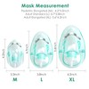 Agooteam 3 Pack Oxygen Mask for Adult Face with 7'