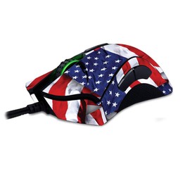 MightySkins Skin Compatible with Razer Deathadder Elite - Patriot | Protective, Durable, and Unique Vinyl Decal wrap Cover | Easy to Apply, Remove, and Change Styles | Made in The USA