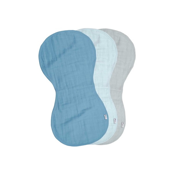 Green Sprouts Organic Cotton Muslin Burp Cloths, Adult Use Only,