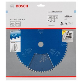 Bosch Accessories Bosch Professional 1 x Expert for Aluminium Circular Saw Blade (for Aluminium, Saw Blade Diameter 210 x 30 x 2.8 mm, 72 Teeth, Circular Saw Accessories)