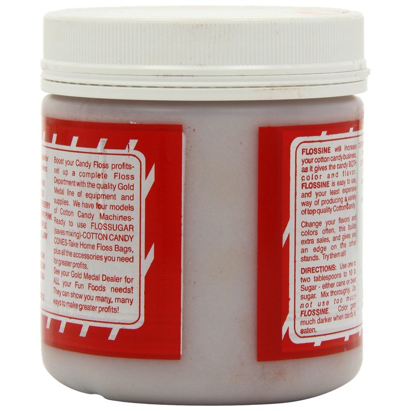 Gold Medal Flossine Can, Vanilla Pink