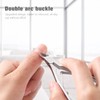 BEZOX Cuticle Cutter, Stainless Steel, with Sharp and Smooth Edge,