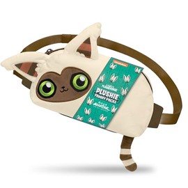 TeeTurtle Avatar The Last Airbender Momo Plushie Fanny Pack - Cute Kawaii Novelty Hip Waist Crossbody Bag