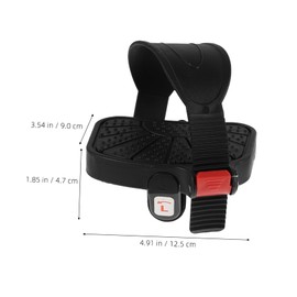 Kisangel 1pair Adjustable Exercise Bike Pedals Design for and Stationary Replacement Parts
