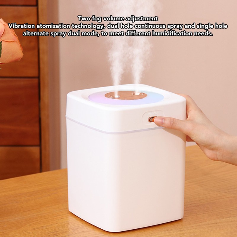 Air Humidifier 3L Large Capacity Dual Spray Essential Oil Aroma