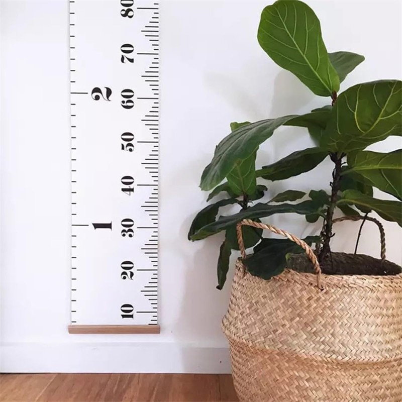 Smilerain Height Measuring Device, Children's Height Scale, Wall Hanging, Children's