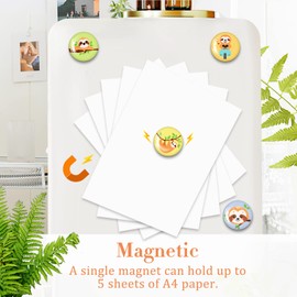 Sloth Magnets for Refrigerator Cute Locker Fridge Magnets Funny Kitchen School Cabinets Classroom Whiteboard Office Cubicle Magnetic Board Decorative Magnets Gifts for Adults Kids