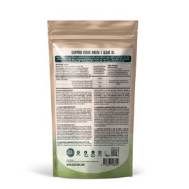 Ekopura Vegan Omega 3 Algae Oil 90 Capsules (DHA + EPA)