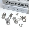 BEILUBANG Door Latch 2 Pcs Barn Door Latch With Screws