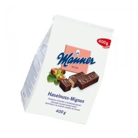 Manner Hazelnut Mignon, 400 g