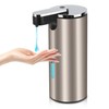 MEKOTRIN Automatic Soap Dispenser Stainless Steel Touchless 330ml Large Capacity
