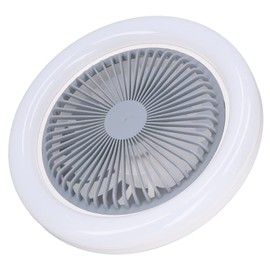 Ventilador de techo con luces, Ventilador de techo de 10 pulgadas de 10 pulgadas con luz para niños en el dormitorio en casa, E27 30W Lámpara de ventilador LED de perfil bajo silencioso