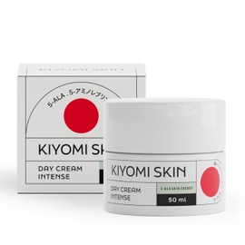 Kiyomi Skin Day Cream Intense - Face Cream with Double 5-ALA, Hyaluronic Acid, Squalane, Japanese Herbal Extracts - Hydrating Face Moisturizer for Dry Skin, Fine Lines - Made in Germany - 1.7 Fl Oz