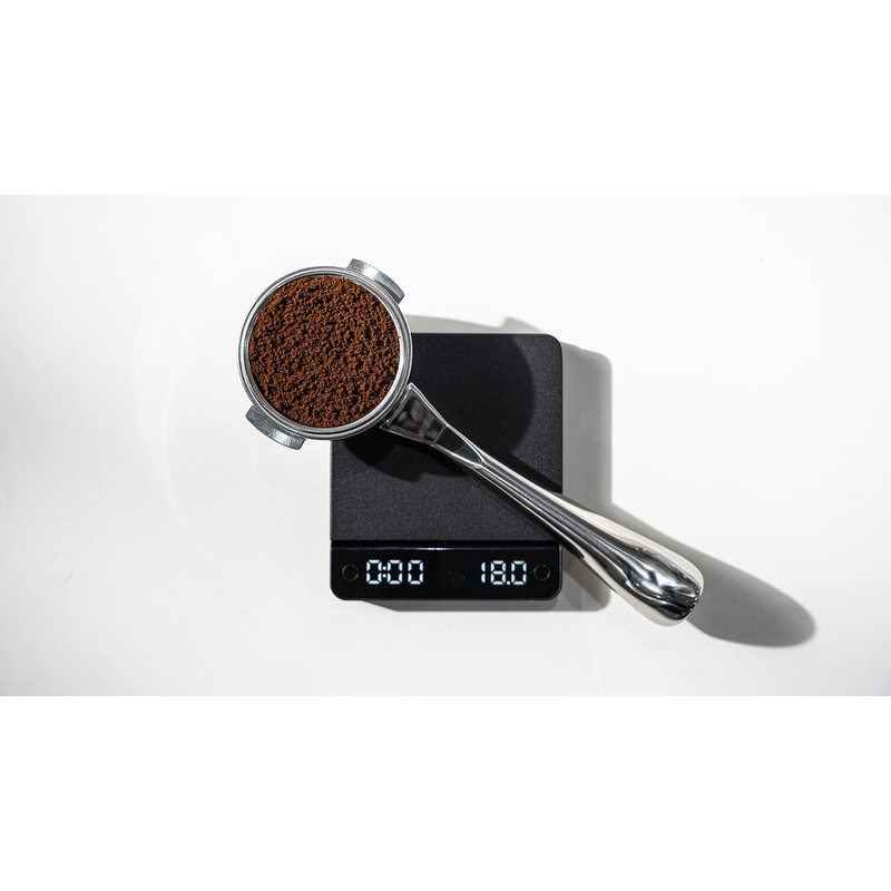 CafeSing COD 58mm Espresso Portafilter, All Stainless Steel, 180° Horizontally