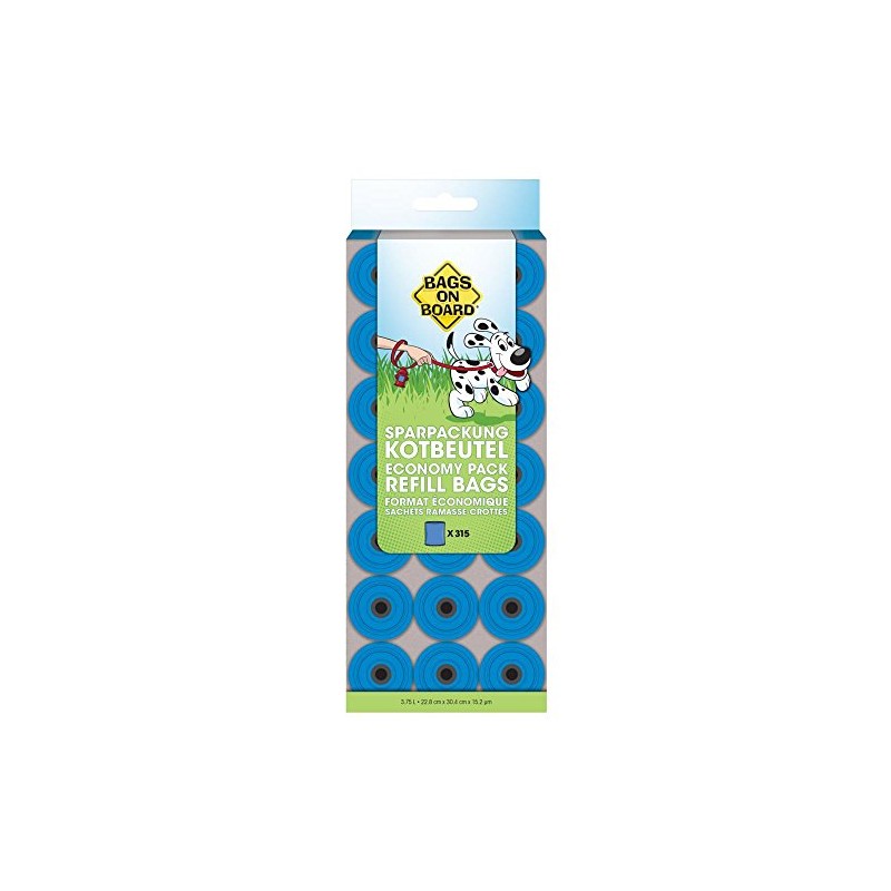 Bags On Board Refill Bags Pack 21 Rolls 315 Bags