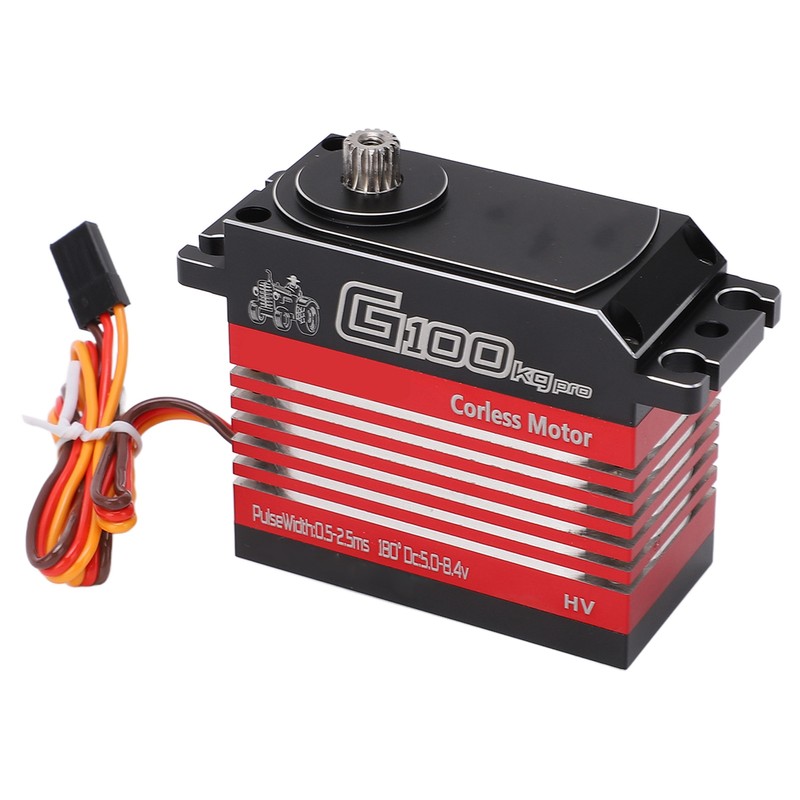 Servo Motor G100 Pro 100KG Metal Steering Arm Torque Digital