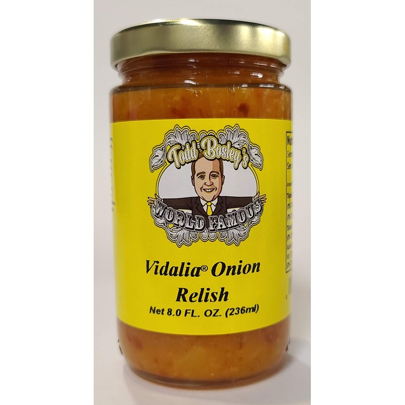 Todd Bosley's World Famous Vidalia Onion Relish (2 Pack)