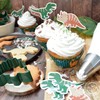 ScrapCooking 24 Dinosaur Cupcake Cases & Toppers 4905