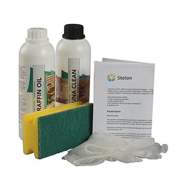 Sauna Care Set - Paraffin Oil and Sauna Clean kit
