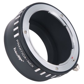 Haoge Manual Lens Mount Adapter for Praktica B PB Mount Lens for Sony E-mount NEX Cameras as α NEX, Nex-5N, Nex-7, Nex-7, A6500, A6300, A6000, A5000, A3500, A3000, A3000, Nex-VG10, VG2 0