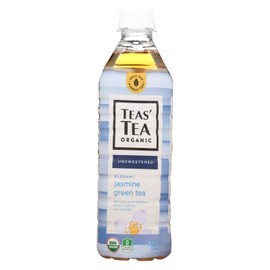 Teas' Tea, Tea Green Jasmine Organic, 16.9 Fl Oz
