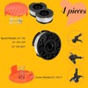 Replacement thread spool for grass trimmer, grass trimmer thread spools