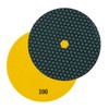Professional Diamond Sanding Pad for Dry Sanding, 100 mm Grit
