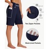 MIVEI 9" Board Shorts for Women Swim - High Waisted