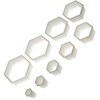 Silikomart 72.306.87.0069 NYLON CUTTER 06 REGULAR HEXAGON - FROM 3X2.5