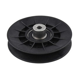 Chuuparts AM134502 V-Idler Pulley AM138080 AUC11238 Compatible with John Deere Lawn Mowers Tractors X300 X300R X304 X305R X310 X320 X324 X330 X340 X350 X354 X360 X370 X380 X384 X390 Flat Drive Pulley