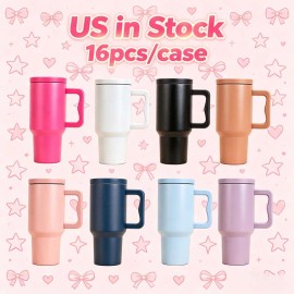 Us  40 OZ Durable Drinkware 40 OZ Tumbler 2nd Generation for Home Office Outdoor Daily Use Premium Qualitycolor: H1.0 Sub White, capacity: 40 oz