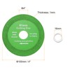 sourcing map 5 Pack Glass Cutting Disc 4Inch for rotary