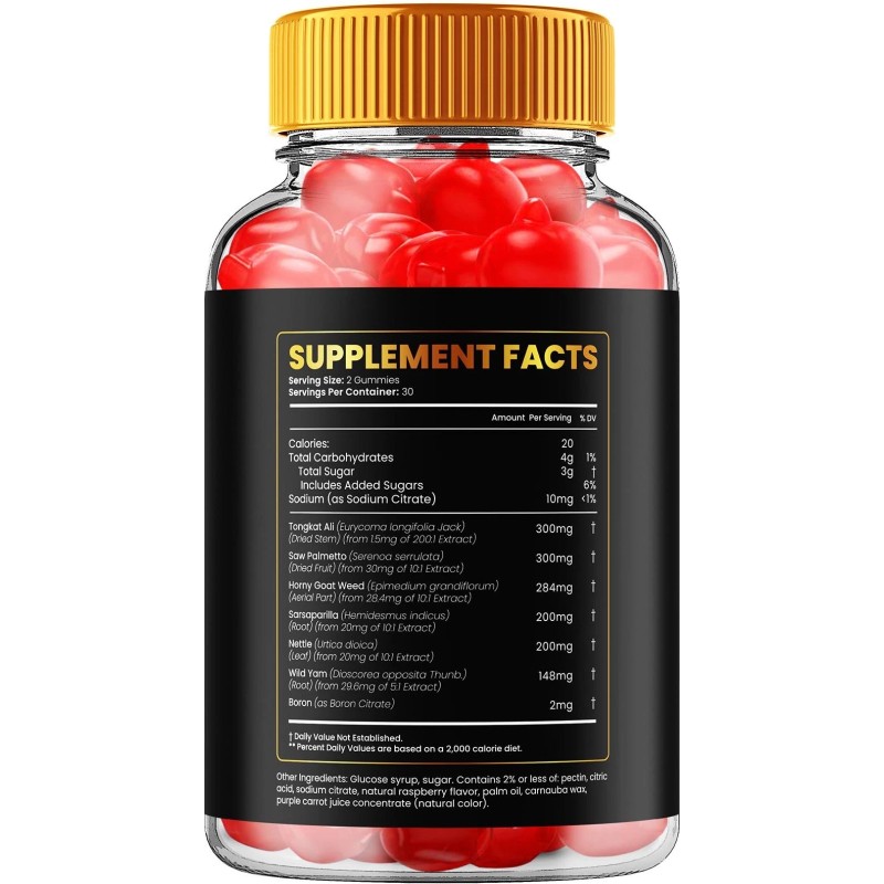 Iron Booster (2 Pack) Iron Booster Gummies for Men –