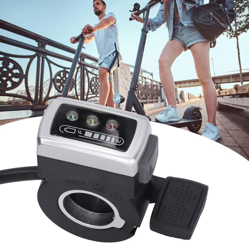 106DX Thumb Throttle for Electric Bike Scooter with Switch Battery