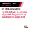 Pop & Lock Universal Black Tailgate Lock, Key Lock, PL9900,