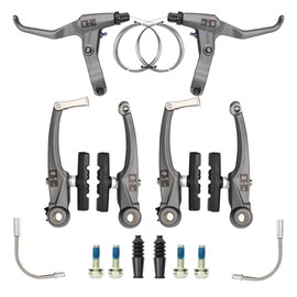 Chooee Bicycle V Brake Set Front Rear V Brake for Shimano Avid