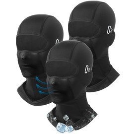 Balaclava Face Mask with Glasses Holes for Men Women Summer Cooling Shiesty Mask Sun UV Protection for Motorcycle Ski Work