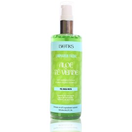 Limpiador facial para piel grasa, antiimperfecciones, antiacné, con ale vera, leche de coco, y té verde. Limpia, hidrata, remueve suciedad y grasa. Piel matificada, libre de impurezas, saludable y radiante.