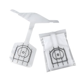 50Pcs Disposable CPR Face Shield Infant Manikin Lung Bags, Compatible with Prestan Professional & Ultralite Infant Manikins, Ideal Replacement Lung Bags for CPR & EFR Training Manikins