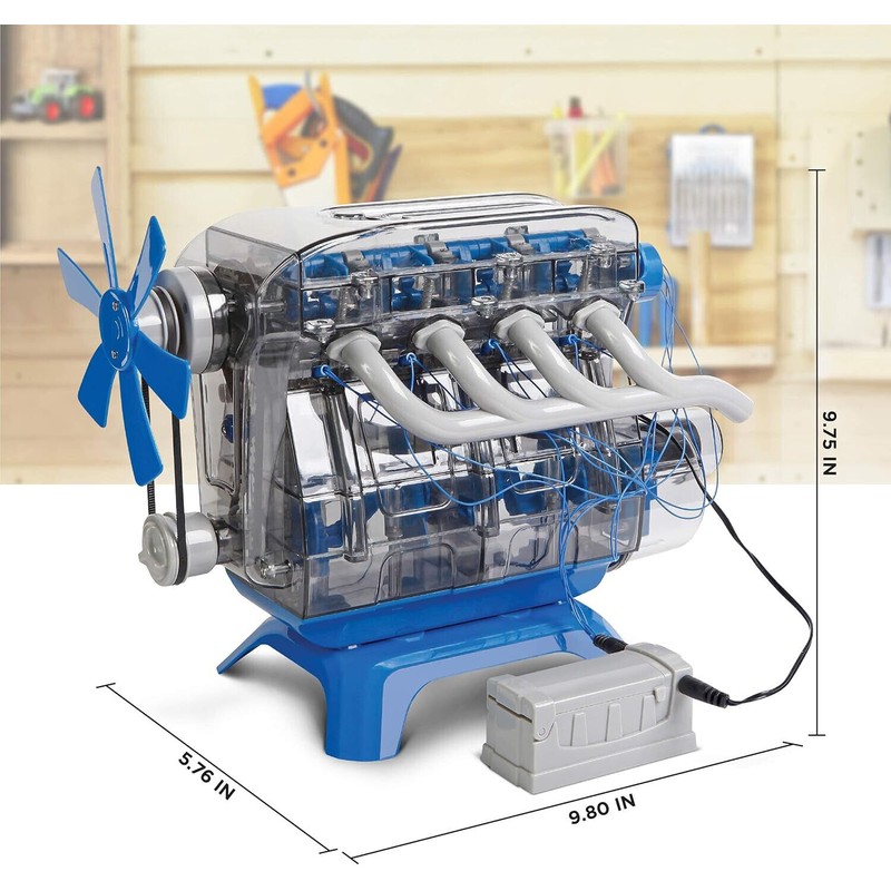Discovery #Mindblown DIY Toy Model Engine Building Kit STEM Mechanic