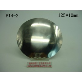 Stainless Steel Paten Plate Tray for Church Mass Communion P14-2