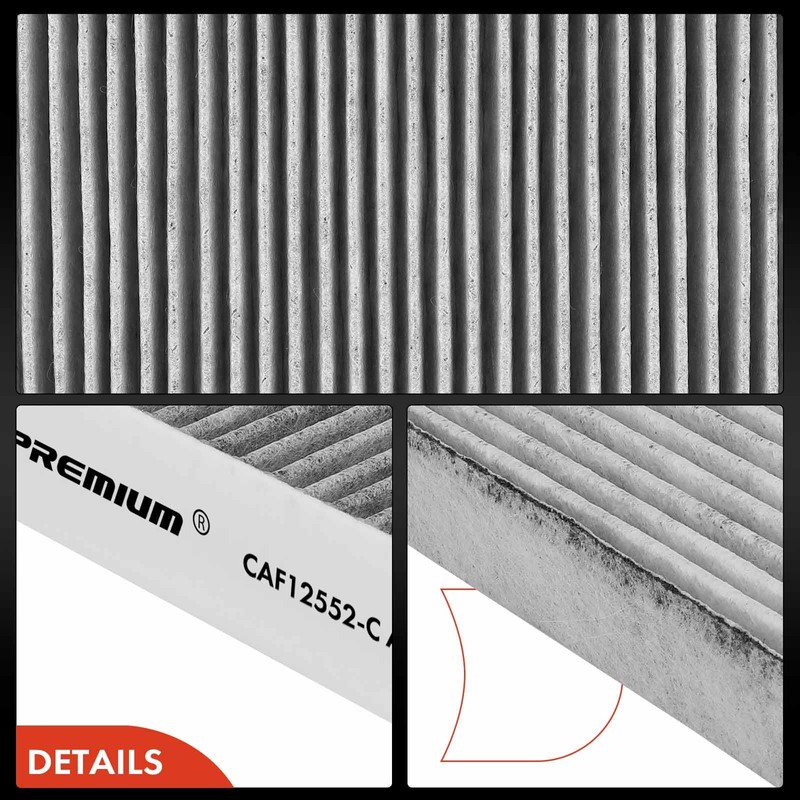 A-Premium 2-PC Engine & Cabin Air Filter with Activated Carbon